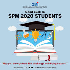 Subjects included are bm, sejarah, english, moral, physics, chemistry, math, addmath. Wishing All The Best To All Spm 2020 Candidates German Malaysian Institute