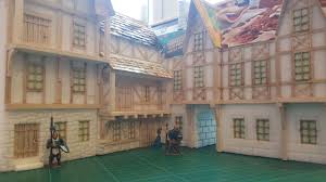 Providence Medieval City Port Miniature By Chris Da Silva