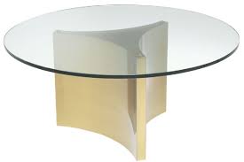 Vintage mid century faux copper round spinning egyptian chariots coffee table. Casa Padrino Luxury Coffee Table White Antique Brass O 104 X H 46 5 Cm Round Stainless Steel Living Room Table With Glass Top And 3 Elegant Stools Living Room Furniture Luxury Furniture