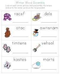 Winter Worksheets For Kids Worksheets For Kids Kids Math Worksheets Worksheets Free