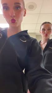 had to hit the comp tok 🖤🩵 @chloe.mccabe