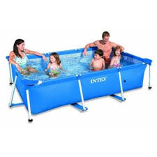 Intex 58981fr Piscine Piscinette Metal Frame 3 X 2 X 0 75 M Tubulaire Metal Rectangulaire Jeu Piscine Gonflable Achat Prix Fnac