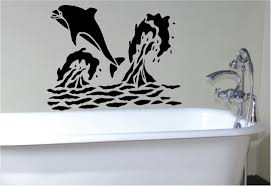 bathroom wall stencils uk image of