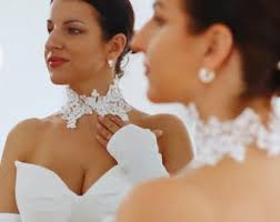 Lace Bridal Choker #69, Lace Choker, Bridal Necklaces, Detachable Wedding  Dress Collars, Wedding Dress Lace Necklace