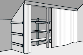 In unseren heimwerker tipps zeigen wir ihnen, wie es geht es dürfte kein haus geben, in dem nicht mindestens ein schrank steht. Dachschrage Regal Selber Bauen Anleitung Von Hornbach