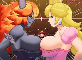 Rule34 - If it exists, there is porn of it  bowser, bowsette, mario,  princess peach  4046551