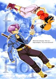 Trunks And Pan 3 Kids In Love Dragon Ball Image Trunks