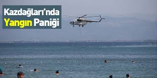 Balikesi̇r'in edremit i̇lçesi'nde, kazdağları'nın en önemli bölgelerinden biri olan şahinderesi kanyonu yakınlarında orman yangını çıktı. M2bhacbgdunn4m