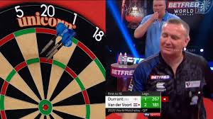 Due to the coronavirus, the tournament was played without an attending audience. Pdc World Matchplay 2020 Qf Durrant Van Der Voort Youtube