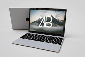 A Mockup Of A Macbook Perfect For Product Presentations Psd File 3500 X 2300 Px With A Smart Layer