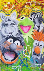 What are the image specifications for printing custom images? The Muppets Painting By Jose Bastos Saatchi Art