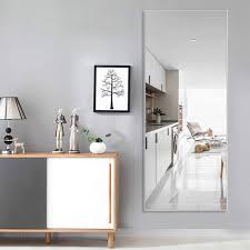 Check spelling or type a new query. 59x20 Black Yetudo Full Length Mirror Dressing Mirror 59x20 Large Rectangle Bedroom Floor Mirror Wall Mounted Mirror With Alloy Frame Lean Against The Wall Floor Full Length Mirrors Mirrors Ohmychalk Com