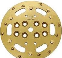 10" Concrete Grinding Disc Plate for Edco, MK, Blastrac ...