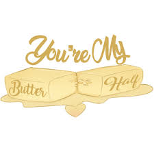 Twitter matt shirley @mattsurely what did one side of the toast say to the other? Artstation You Re My Butter Half Victoria Phillips