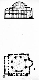 Floor plan (basilica + central). Little Hagia Sophia Site Plans The Urban Imagination