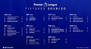 Bbc is not responsible for any changes. Chelsea Visit Manchester United On The Opening Day Premier League 2019 20 Schedule For Chelsea Confirmed