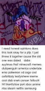 How to render your roblox character in blender roblox. 4 Da Boyz Da I Need Honest Opinions Does This Look Okay For A Pfp I Just Threw It Together Cause The Old One Was Dated Dabs Ayylmao Fnaf Minecraft Memes