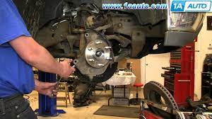How To Install Front Hub Wheel Bearing Assembly 2000 06 Chevy Silverado Chevy Silverado Chevy Silverado