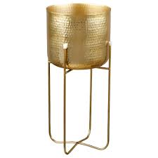 Ikea Vindflakt Plant Pot With Stand Gold Colour You Can Also Use The Plant Pot As A Vase Or Fill It With Fragr Ikea Plants Indoor Plant Pots Potted Plants