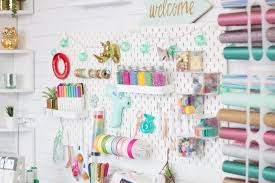 So, with this craft room decorating ideas will help you to solve that problem. Cute Functional Craft And Sewing Room Ideas Sweet Red Poppy