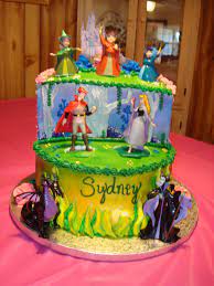 my sydney s 1st birthday cake dornroschen