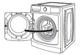If your washer has an electronic touchpad, tap the text to operate. Latching A Front Load Washer Door Product Help Amana