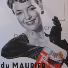 du Maurier Woman Smoking