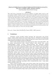 Maybe you would like to learn more about one of these? Https Media Neliti Com Media Publications 14863 Id Peranan Perbankan Syariah Terhadap Pengembangan Baitul Mal Wat Tamwil Bmt Di Kot Pdf