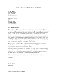 The people who write your recommendation letters may also be good options to include on a reference list, if you are asked to provide one. Reference Request Letter For Student Templates At Allbusinesstemplates Com