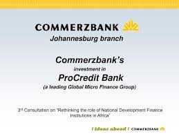 Procredit bank (bulgaria) | 4,368 followers on linkedin. Ppt Commerzbank S Investment In Procredit Bank A Leading Global Micro Finance Group Powerpoint Presentation Id 5877161