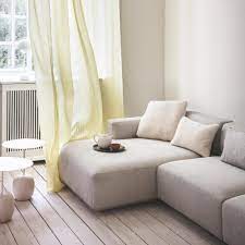You'll find a lot of colours, styles and materials to choose from here, and most of our fabric sofas have removable covers so you can throw them in the wash whenever there's a spill. Tradition Develius 2 Seater Sofa With Chaise Longue Ambientedirect