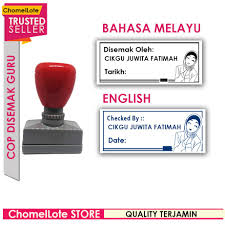 This is your ultimate compilation to get started with english language in xx hour/minutes! Cop Disemak Guru Flash Stamp Cop Guru Rubber Stamp Shopee Singapore