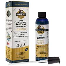 Wild Omega 3 Fish Oil For Dogs And Cats Supplement Non Soy Non Gmo Vitamin E For Skin Coat And Joint Su Oils For Dogs Fish Oils Supplements Cat Supplement