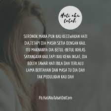 Kata aku dan saya adalah. Hati Aku Tabah Facebook