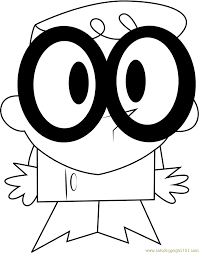 For boys and girls, kids and adults, teenagers and toddlers, preschoolers and older kids at school. Big Eyes Of Dexter Coloring Page For Kids Free Dexter S Laboratory Printable Coloring Pages Online For Kids Coloringpages101 Com Coloring Pages For Kids