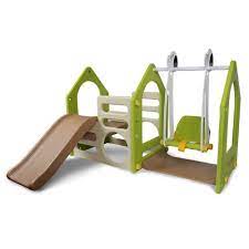 Happy people babyschaukel aus kunststoff. Wetterfestes Spielhaus Mit Rutsche Schaukel Fur Kinderzimmer Garten Garten Kids