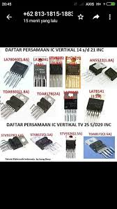 3.plyback generator 4.gnd 5.output 6.output stage supply 7.non inventing input la78040=la78041 1.gnd 2.vertikal output compensation 6.power supply 24v 7.pump up output persamaan ic vertikal la78141. Yunianto Oblo Posts Facebook