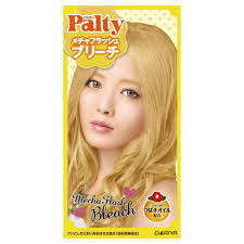 Salon de pro the cream hair color; Dariya Palty Hair Dye Kit Super Flash Bleach Sparkling Blonde Color From Japan Blonde Color Dyed Hair Bleached Hair