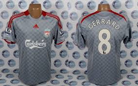 The new lfc away shirt 2008/09. Liverpool 2008 2009 8 Gerrard Away Football Soccer Shirt Jersey Trikot Adidas L Adidas Liverpool Soccer Shirts Soccer Liverpool