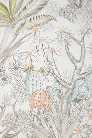 Maybe you would like to learn more about one of these? Flowering Desert Wallpaper Anthropologie