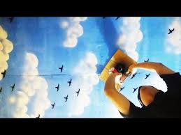 Karya ini sifatnya untuk pembelajaran kalau banyak kekurangannya saya mohon maaf. How To Quickly Make A Picture Of A Cloud On The Roof Lukisan Motif Awan Di Atap Plafon Youtube Awan Gambar Awan Gambar