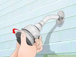 Clean the shower head with time, shower heads can become blocked with sediment as well as limescale and mineral. How To Increase The Shower Water Pressure