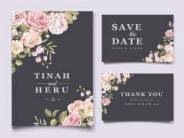 Download Elegant Floral Wedding Card For Free In 2020 Elegant Wedding Invitation Card Wedding Invitation Card Design Wedding Cards