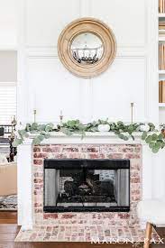 These brick fireplace ideas will help you elevate your living room to a whole new level. Antique Brick And White Molding Fireplace Makeover Maison De Pax