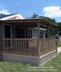 Porch Designs For Mobile Homes Mobile Home Porches Porch Ideas For Mobile Homes Mobile Home Porch Manufactured Home Porch Porch Design