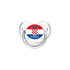 Drapeau de l'équipe blanche, rouge et bleue, drapeau de la croatie drapeau national symbole logo du drapeau de singapour, drapeau de singapour drapeaux des icônes d'ordinateur du monde, rond. Tetine Personnalisee Drapeau Croatie Et Prenom