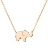 Amazon.com: FANCIME Lucky Elephant Necklace 925 Sterling ...
