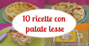 Altro modo per rendere la cottura più rapida, è tagliare le con le patate lesse potete infatti preparare una gustosa insalata di patate, ideale per l'estate, oppure realizzare delle sfiziose crocchette di patate, un antipasto davvero goloso. 10 Ricette Con Patate Lesse Facili E Sfiziose