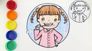 Maybe you would like to learn more about one of these? How To Draw Girl Brushing Her Teeth Youtube
