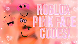 Saved by most thing bloxburg. Roblox Pink Face Codes Links Iialyxia à­¨ à­§ Youtube